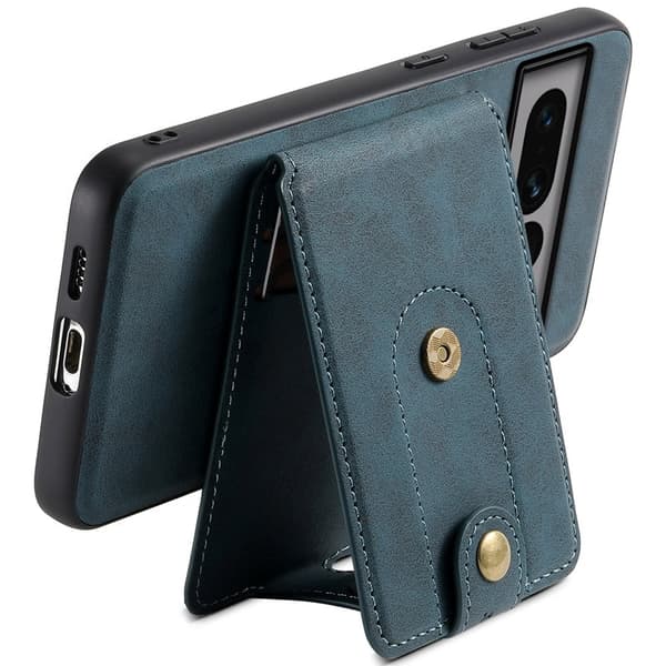 DENIOR D14 Google Pixel 7 Pro 5G Fodral PU+PC+TPU Blå