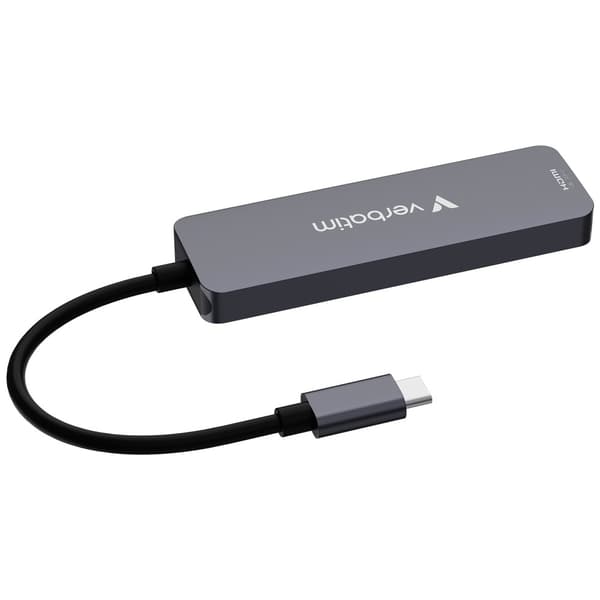 Verbatim Hub USB-C/HDMI/USB-A 3.2/2.0 32155 - Aluminium