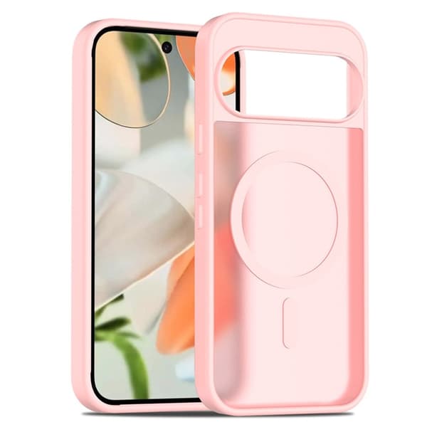 Mobilskal till Google Pixel 10/10 Pro MagSafe Skin Touch - Rosa Rosa