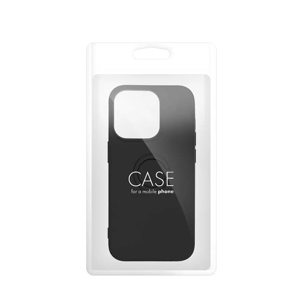Telefontaske til Galaxy A56 5G silikone ring - sort Svart