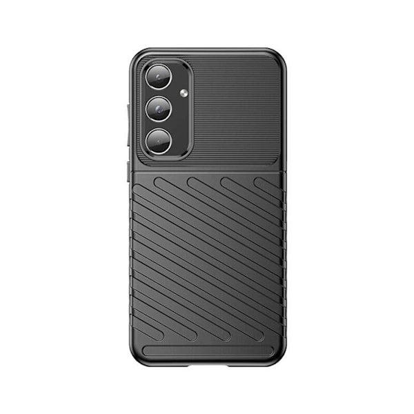 Galaxy A55 Mobilskal Thunder Armored - Svart Svart