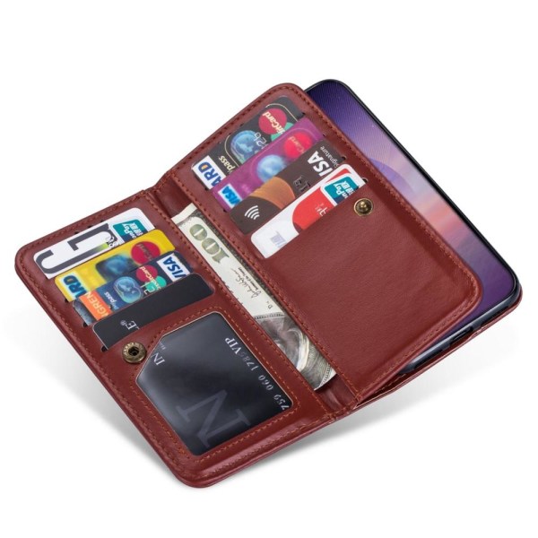Nahkakotelo Note 20 Ultralle - ruskea Brown