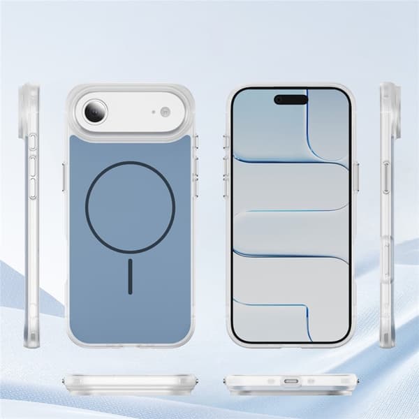 Mobilskal till iPhone Air MagSafe Skin Touch TPU PC - Blå Blå