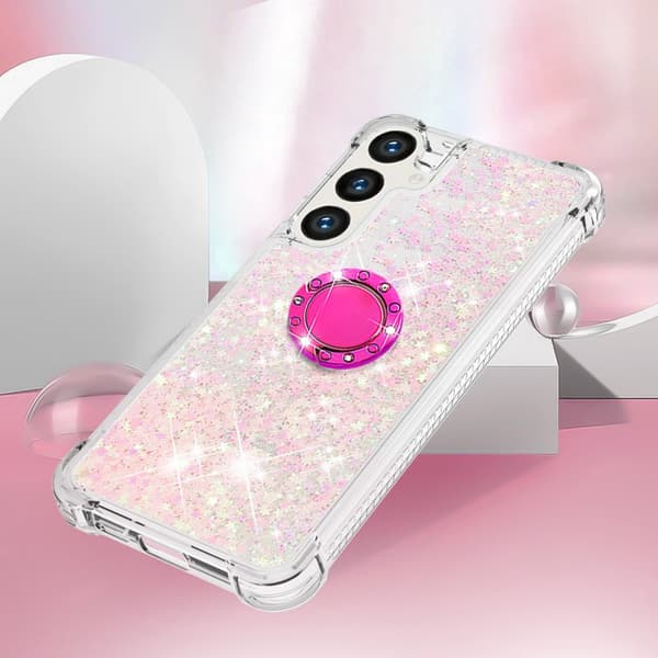 Mobilskal för Samsung Galaxy S26 Plus TPU Kickstand - Rosa