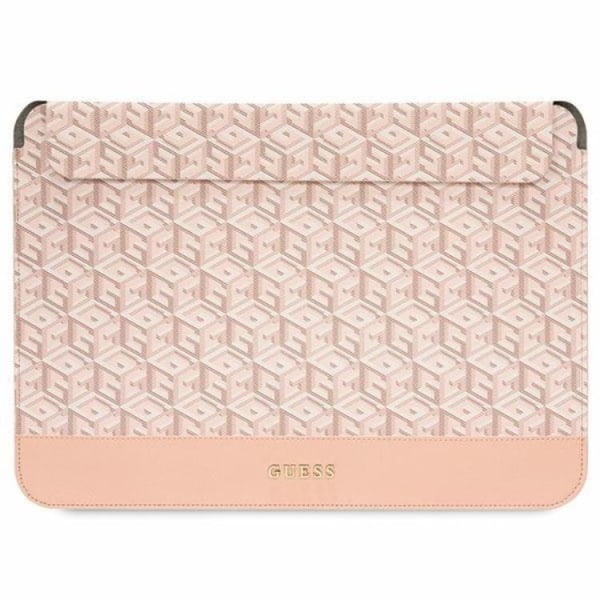 Guess Datorfodral 14'' GCube Stripes - Rosa