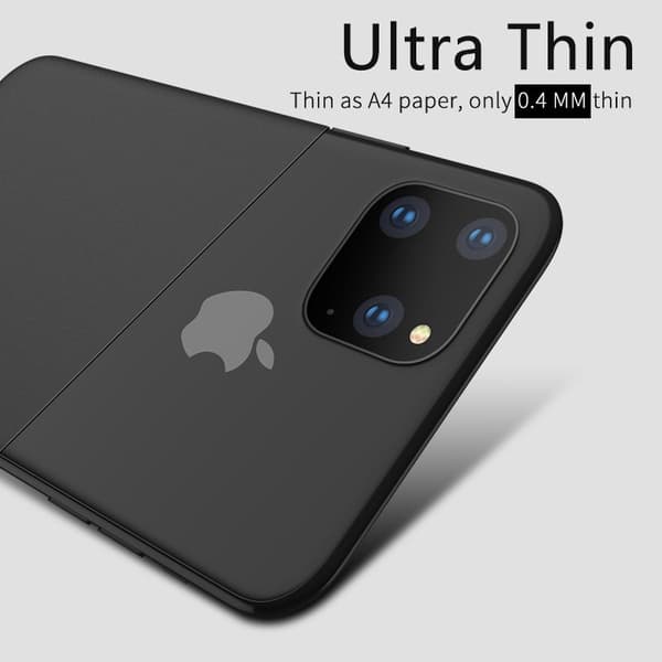 X-LEVEL Ultra-thin Mobilskal för iPhone 11 Pro 5.8 tum - Svart