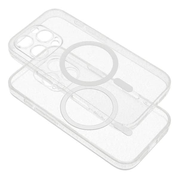 Mobilskal För Galaxy S26 Plus Magsafe - Transparent Glitter Transparent
