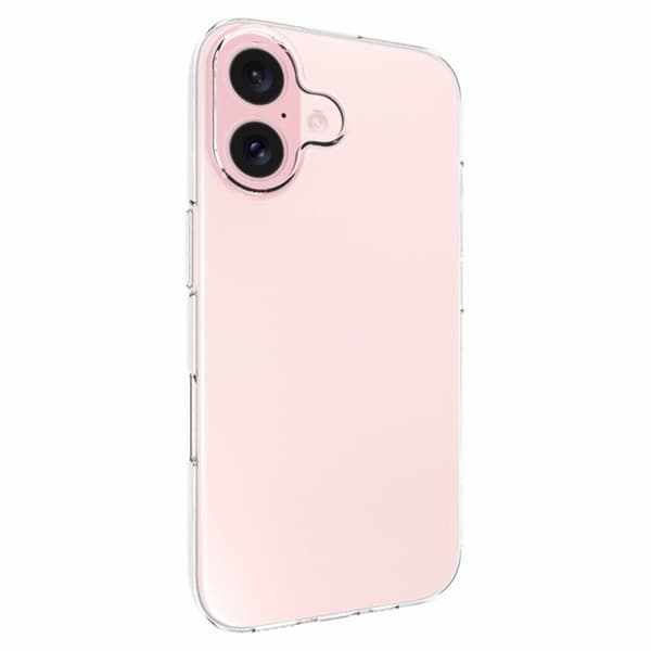 Telefontaske til iPhone 16 Plus Slim 2mm - Gennemsigtig Transparent