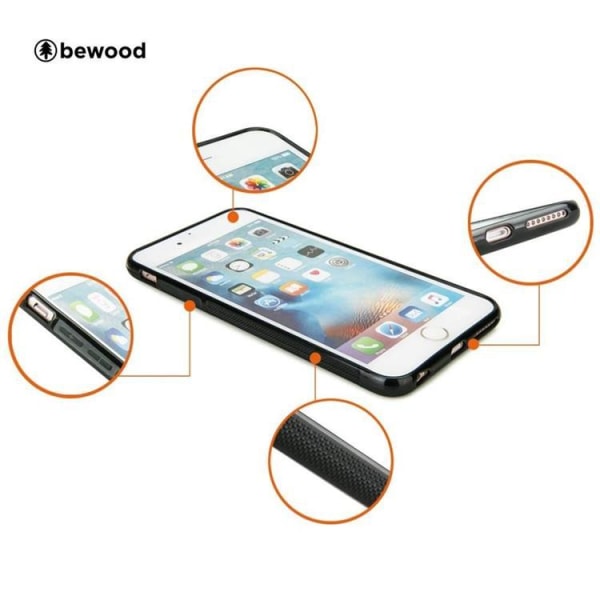 Bewood iPhone 13 -puhelinkuori Magsafe Wooden Traveler Merbau