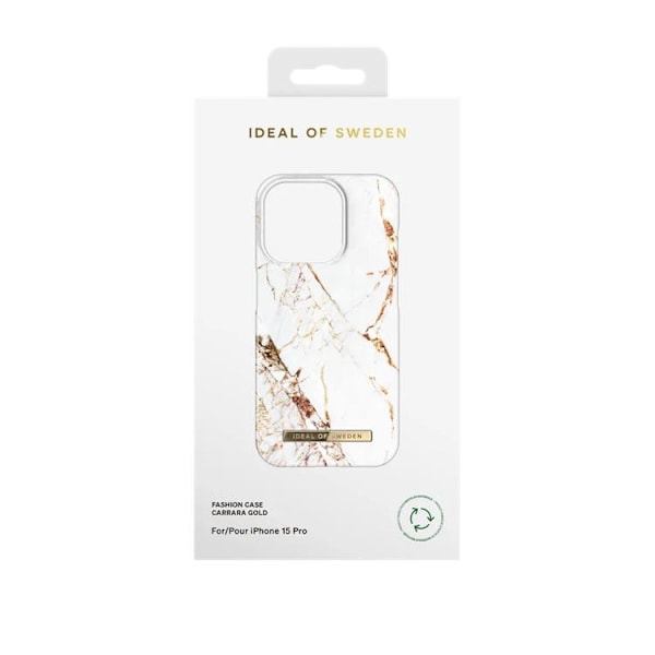 iDeal of Sweden iPhone 15 Pro Mobilskal - Carrara Guld