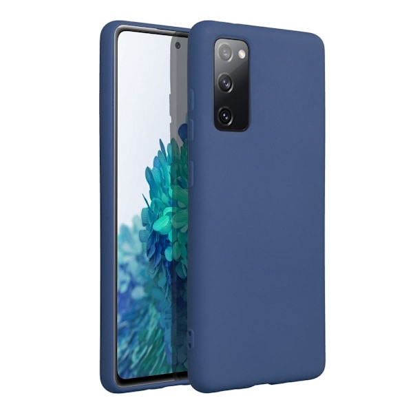 Galaxy S20 FE Skal Forcell Silikon Lite Mjukplast - Blå