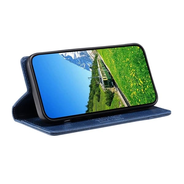 TTUDRCH Samsung Galaxy S26 Plus Plånboksfodral Konstläder RFID Skydd - Blå