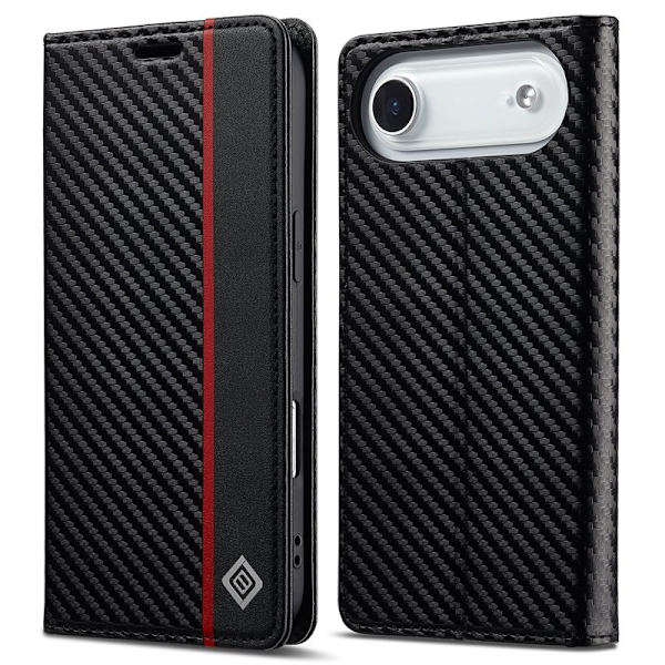 LC.IMEEKE iPhone Air Plånboksfodral Konstläder - Vit