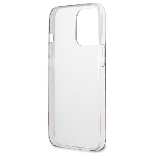 Guess Mobilskal till iPhone 13 Pro / 13 MagSafe Leopard - Röd