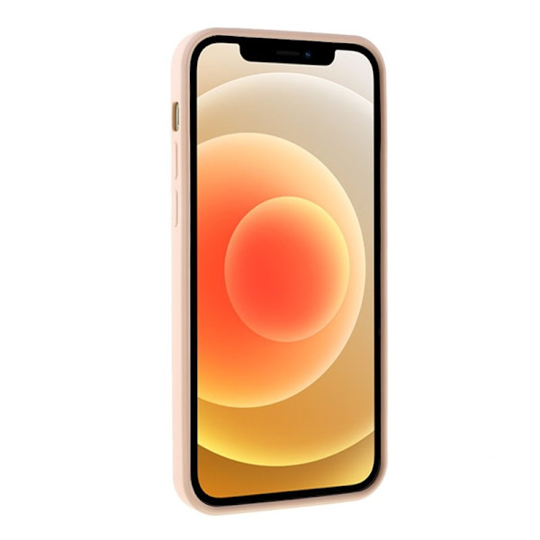 X-LEVEL Mobilskal till iPhone 12 mini i Liquid Silicone - Rosa