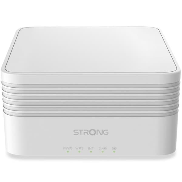 [2-pak] Strong Atria WiFi 6 Mesh AX3000 Home kit Vit
