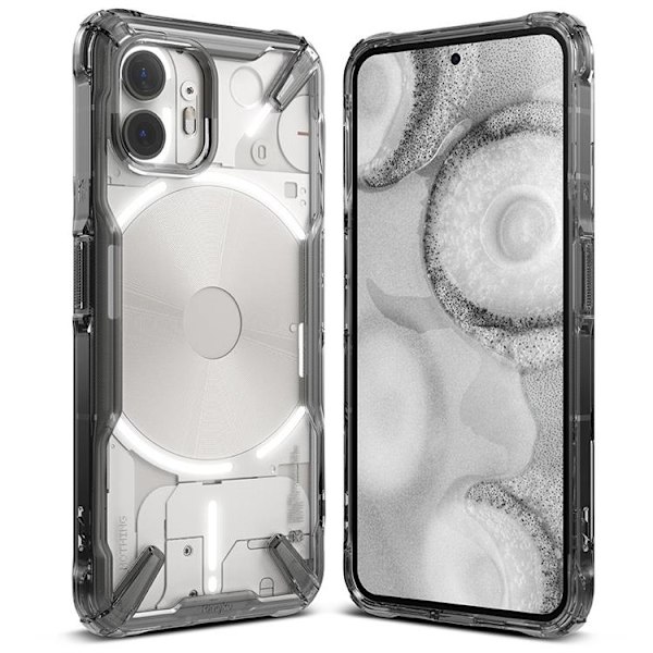 Ringke Nothing Phone 2 Mobilskal Fusion X - Smoke Svart