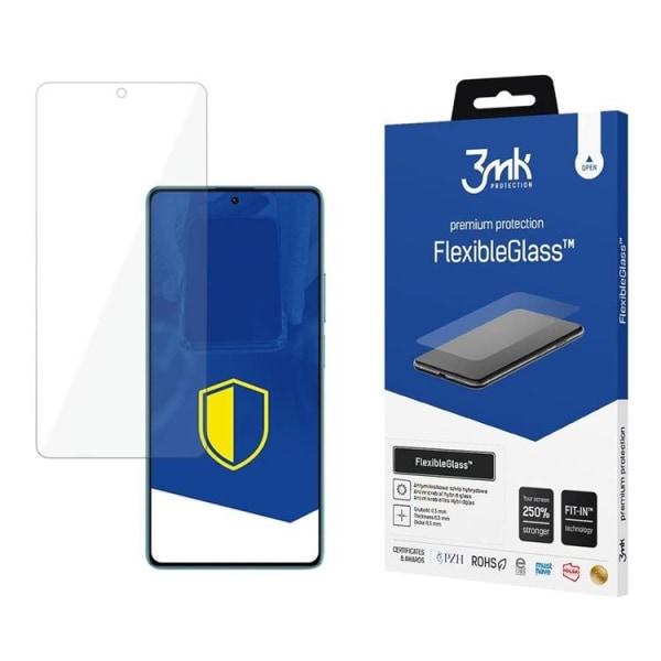 3MK Fleksibelt Hybridglas Skærmbeskytter Xiaomi Redmi Note 13 5G