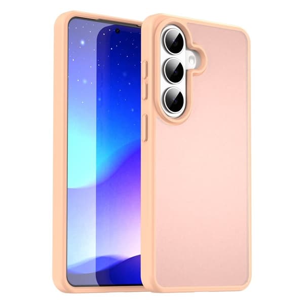 Samsung Galaxy S26 Skal Touch Matte Anti Drop TPU - Rosa