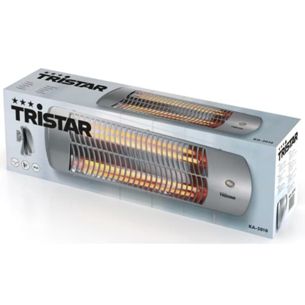 Tristar Elvärmare (Halogen) Vägghängd Grå
