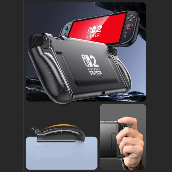 SupCase Nintendo Switch 2 Skal Frost - Svart