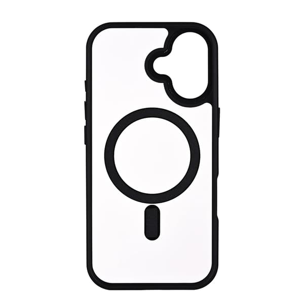 ONSALA Mobilskal till iPhone 17 MagSafe Bumper - Svart-Clear Svart