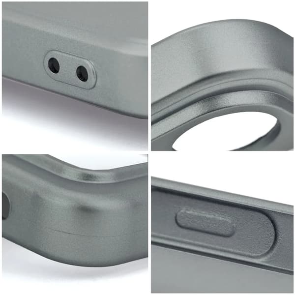 Mobilskal till iPhone 16 Pro Max Metallic - Grå Grå