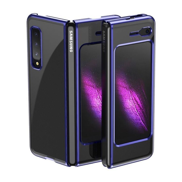 Electroplating Frame Skal Galaxy Fold - Blå Blå