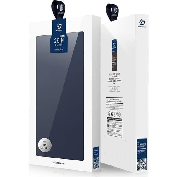 DUX DUCIS Skin Pro Galaxy S25 Ultra Plånboksfodral PU Läder - Blå Blå