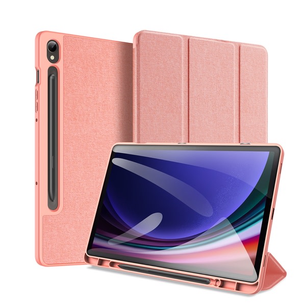 Dux Ducis Galaxy Tab S9 FE Plus Domo - vaaleanpunainen