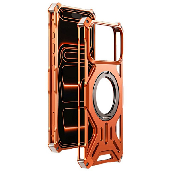 Mobilskal till iPhone 17 Pro Bumper Frameless - Orange Orange