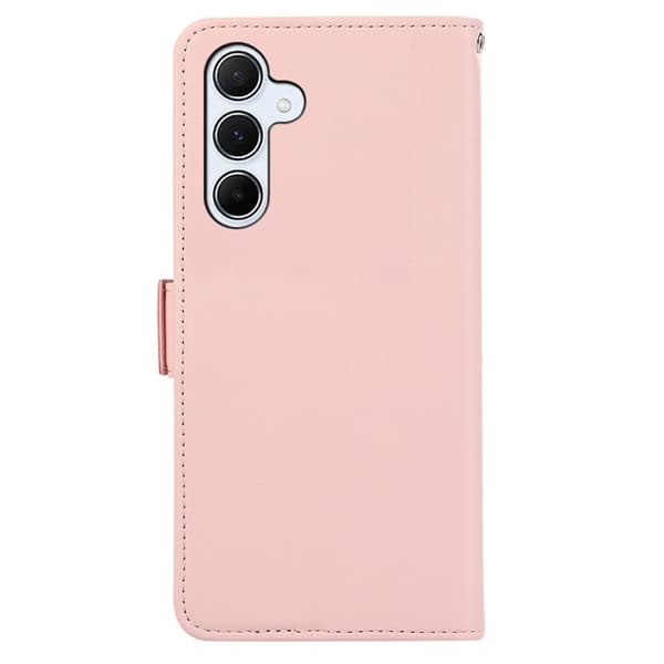 ABEEL Mobilskal till Samsung Galaxy S25 FE KonstLäder RFID-Skydd - Rosa