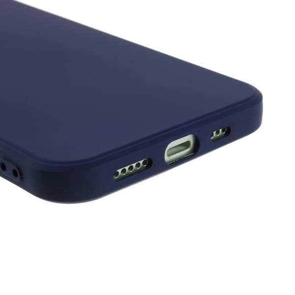 X-LEVEL Mobilskal till iPhone 12 mini i Flytande Silikon - Blå