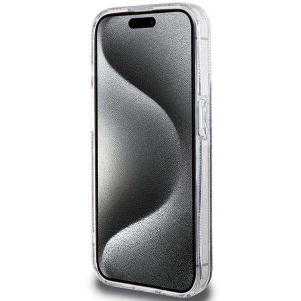 Guess iPhone 15 Pro Max Mobilskal Magsafe IML GCube - Svart