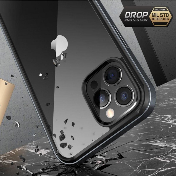 Supcase Ub Edge Pro iPhone 13 Pro -kotelo - musta Black