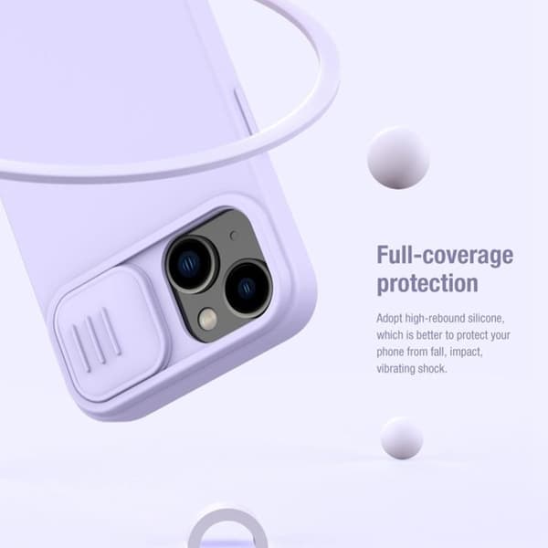 Nillkin iPhone 14 Plus Cover Magsafe Magnetic - Blå Blå