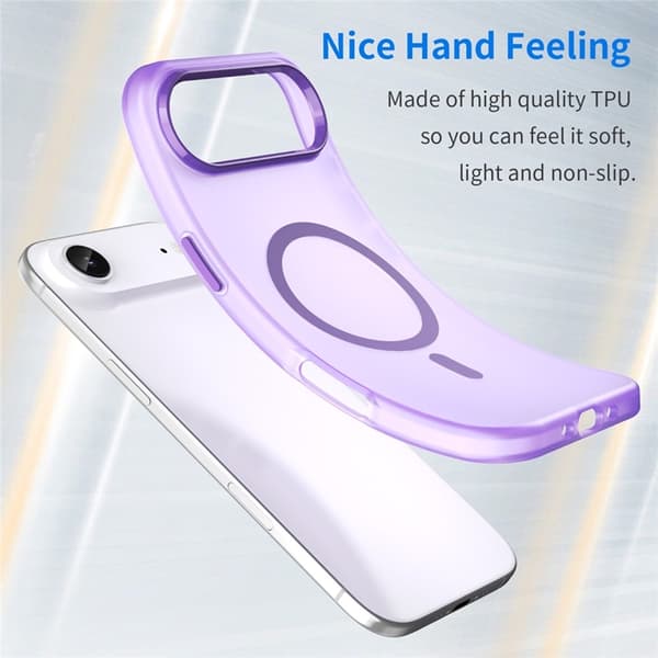 Mobilskal till iPhone Air MagSafe Slim Matte Translucent - Lila Lila
