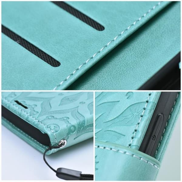 Forcell Galaxy A12/M12 Etui Mezzo - Mandala Grøn Grön