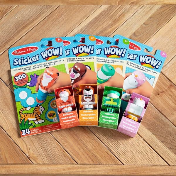 MND Sticker Wow! Dino With Book & Stickers