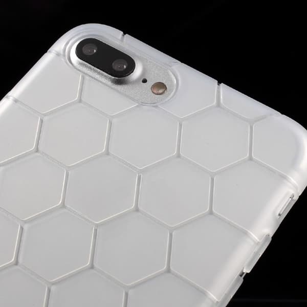 I-Smile Honeycomb Mobilskal til iPhone 7 Plus - Transparent Transparent