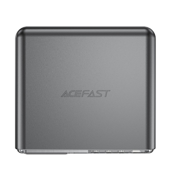 Acefast Z4 PD 218W GaN 3 x USB-C + USB-A-keskitin - harmaa