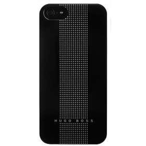 Hugo Boss Dots etui til Apple iPhone 5 / 5S / SE - Sort Black