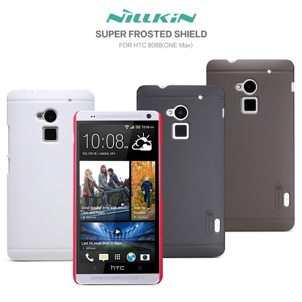Nillkin Frosted Shield Skal till HTC One Max (Svart) Svart
