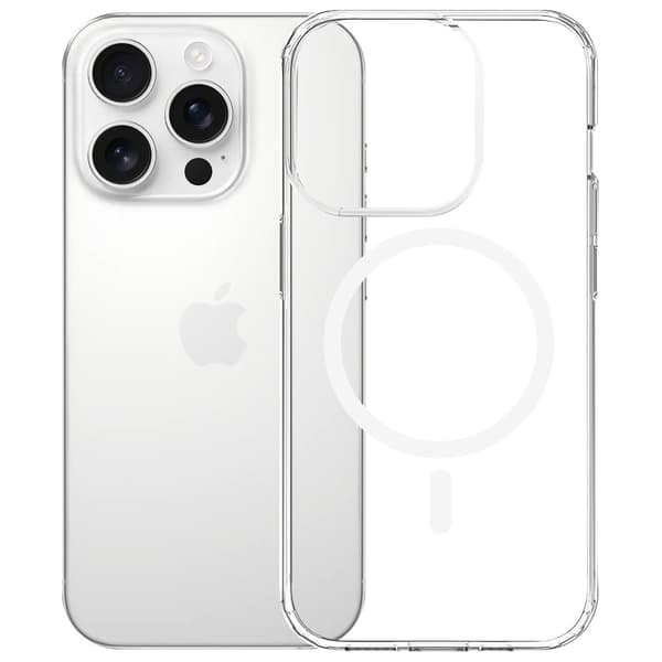 3MK Mobilskal till iPhone 15 Pro MagSafe Armor - Clear