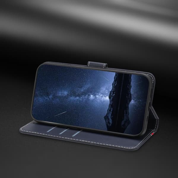 Plånboksfodral för Samsung Galaxy S26 Magnetiskt Konstläder - Blå