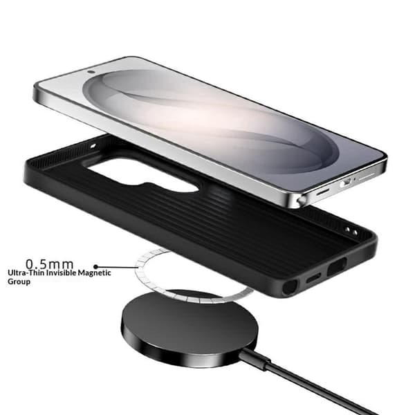 ABEEL Mobilskal för Samsung Galaxy S26 Plus Magnetiskt PC + TPU - Grön