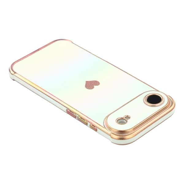 Mobilskal till iPhone Air Dazzling Color Electroplated TPU - Vit Vit