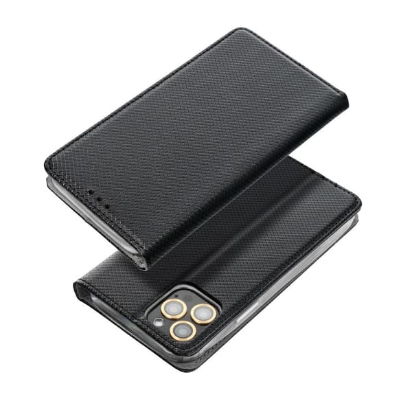 Smart Pung Etui til Samsung J4+ ( J4 Plus ) Sort Svart