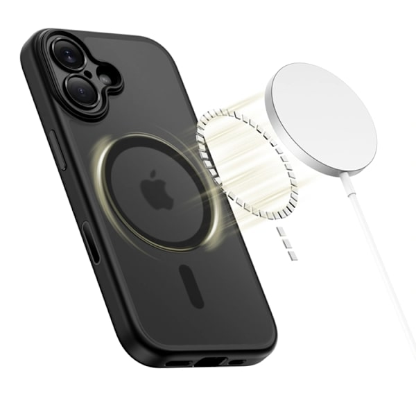 Tech-Protect Telefontaske til iPhone 17 Magsafe Peak - Mat Sort Svart
