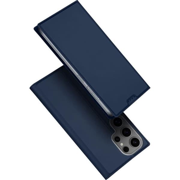 DUX DUCIS Skin Pro Galaxy S25 Ultra Plånboksfodral PU Läder - Blå Blå